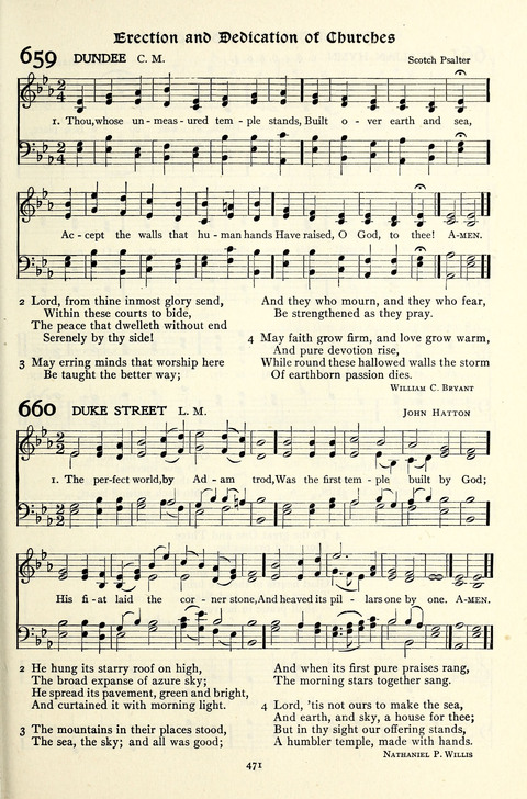 The Methodist Hymnal: Official hymnal of the methodist episcopal church and the methodist episcopal church, south page 471
