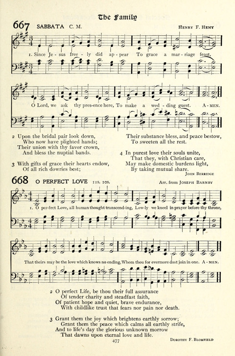 The Methodist Hymnal: Official hymnal of the methodist episcopal church and the methodist episcopal church, south page 477
