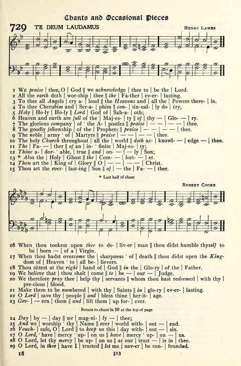 The Methodist Hymnal: Official hymnal of the methodist episcopal church and the methodist episcopal church, south page 513