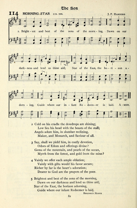 The Methodist Hymnal: Official hymnal of the methodist episcopal church and the methodist episcopal church, south page 82