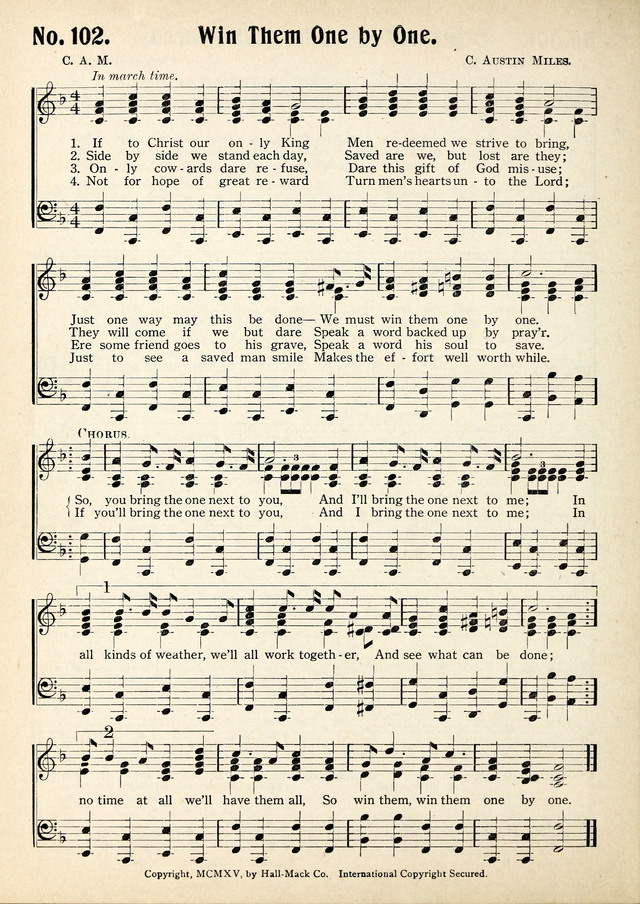 Magnificat: a Hymnal for Sunday Schools page 100