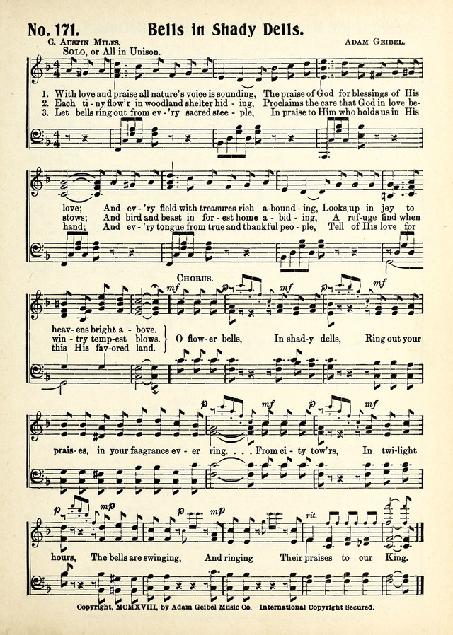 Magnificat: a Hymnal for Sunday Schools page 165