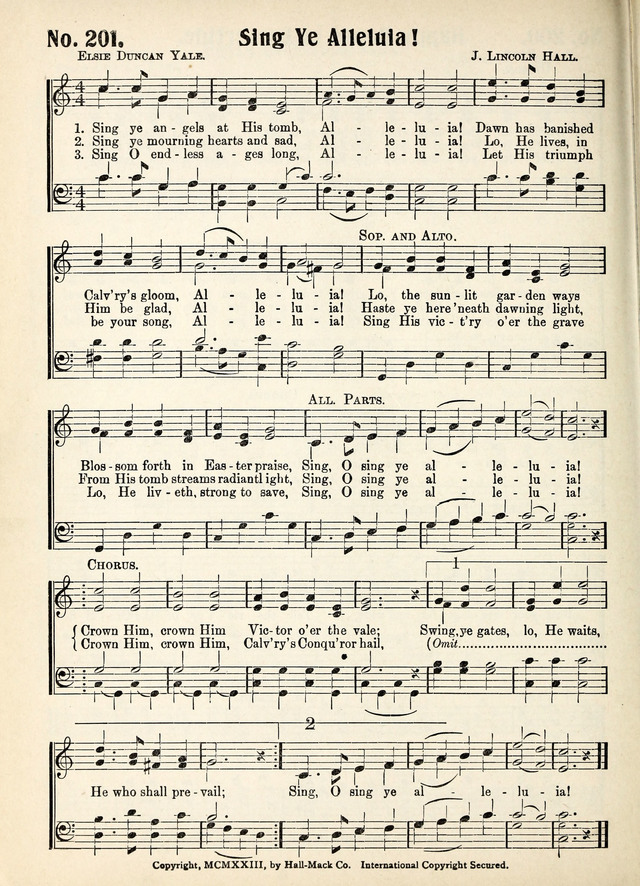 Magnificat: a Hymnal for Sunday Schools page 190