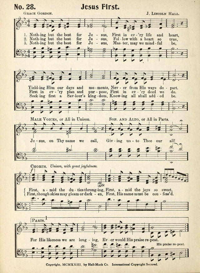 Magnificat: a Hymnal for Sunday Schools page 26