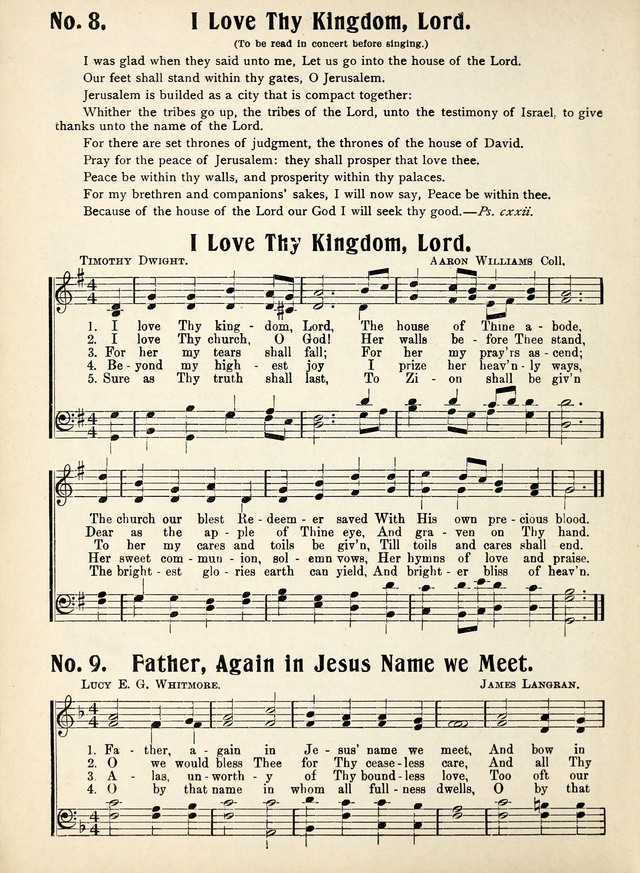 Magnificat: a Hymnal for Sunday Schools page 8