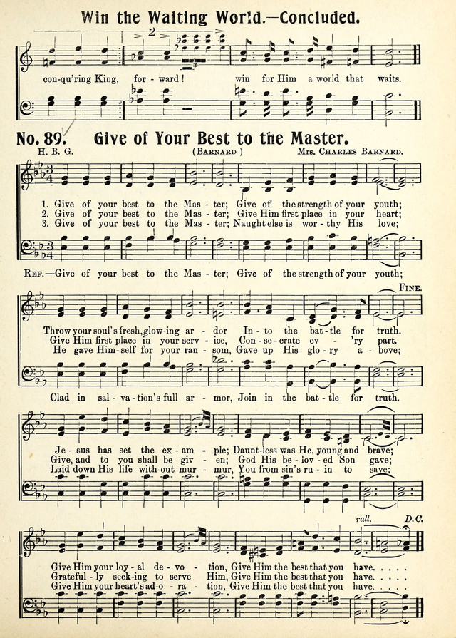 Magnificat: a Hymnal for Sunday Schools page 87