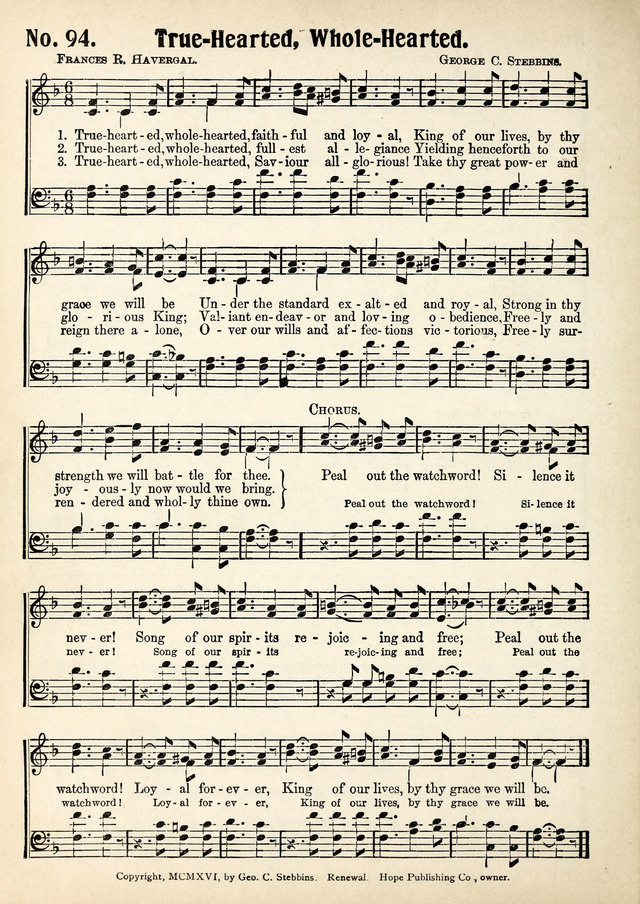 Magnificat: a Hymnal for Sunday Schools page 92