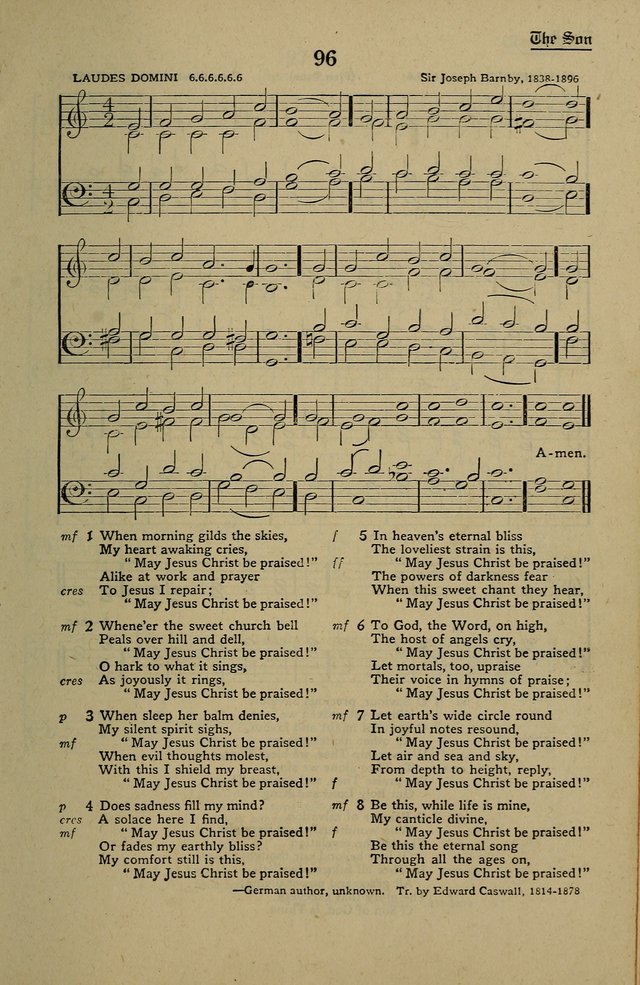 Methodist Hymn and Tune Book: official hymn book of the Methodist Church page 103