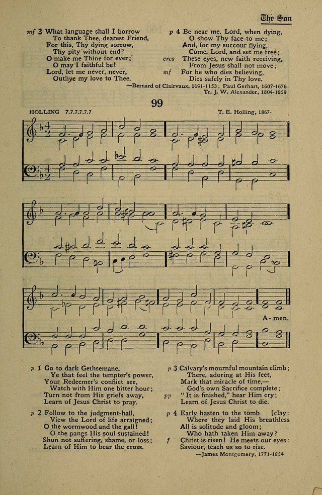 Methodist Hymn and Tune Book: official hymn book of the Methodist Church page 107