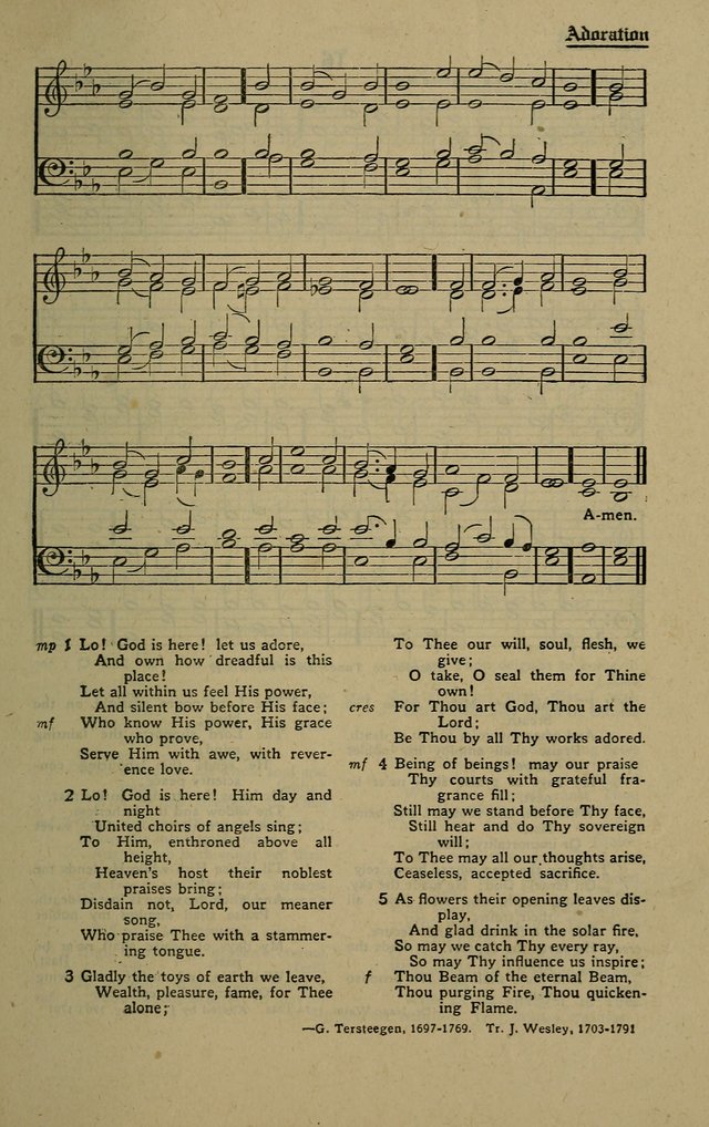 Methodist Hymn and Tune Book: official hymn book of the Methodist Church page 15