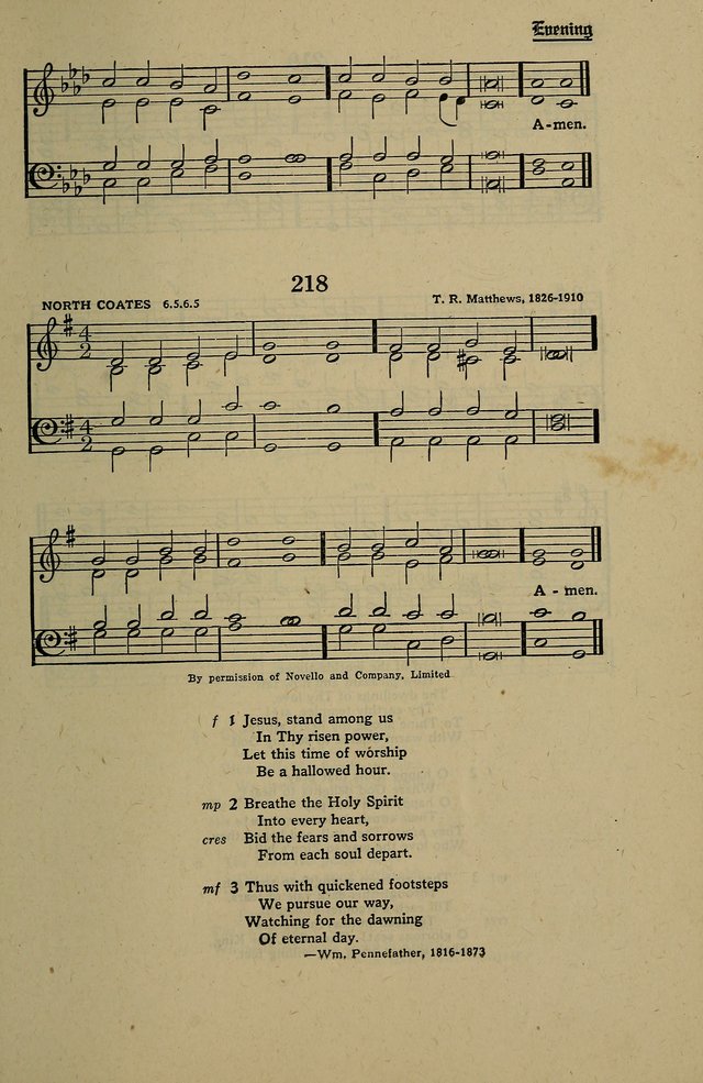 Methodist Hymn and Tune Book: official hymn book of the Methodist Church page 237