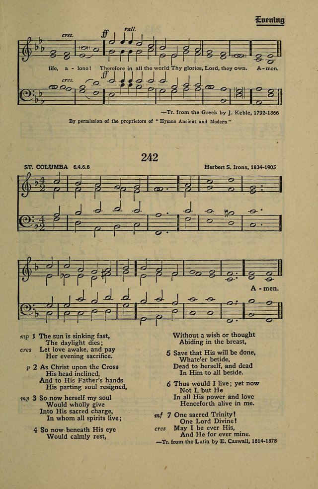 Methodist Hymn and Tune Book: official hymn book of the Methodist Church page 265