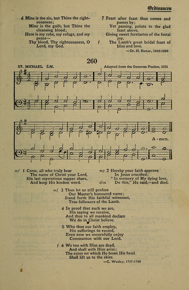Methodist Hymn and Tune Book: official hymn book of the Methodist Church page 283