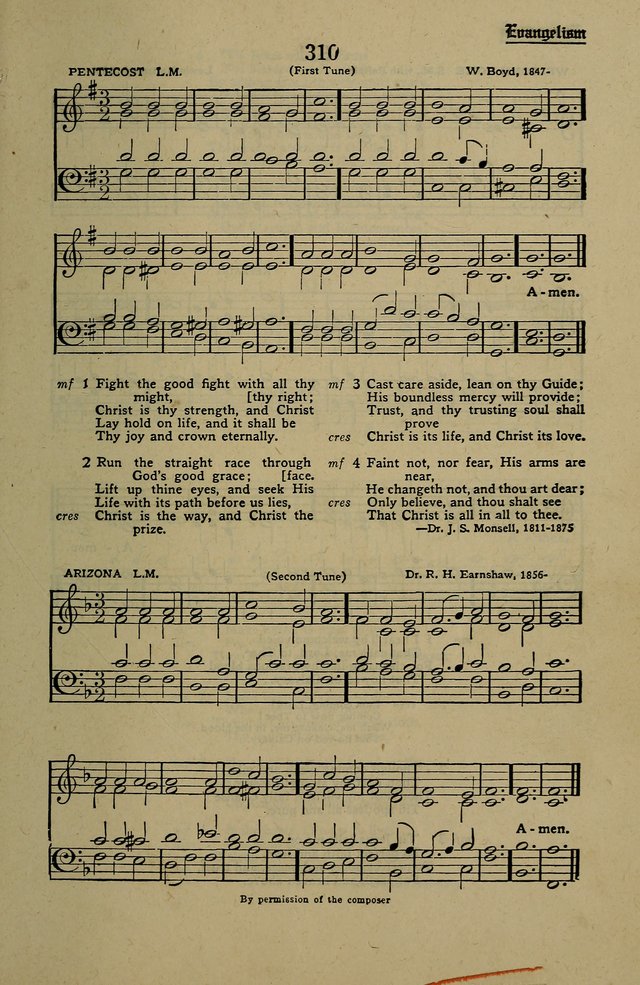 Methodist Hymn and Tune Book: official hymn book of the Methodist Church page 339