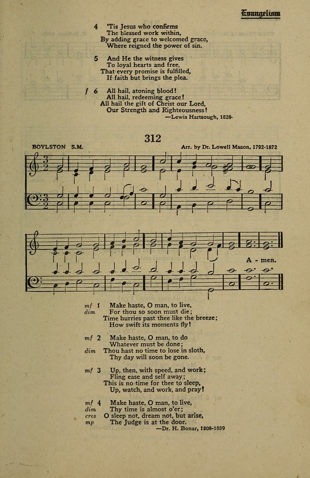 Methodist Hymn and Tune Book: official hymn book of the Methodist Church page 341