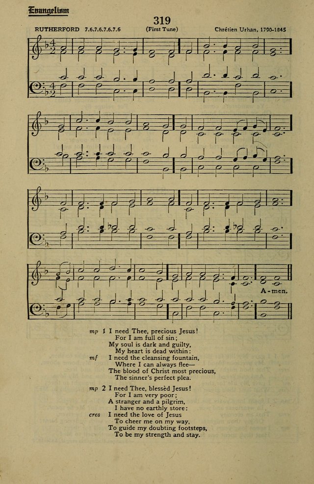 Methodist Hymn and Tune Book: official hymn book of the Methodist Church page 348