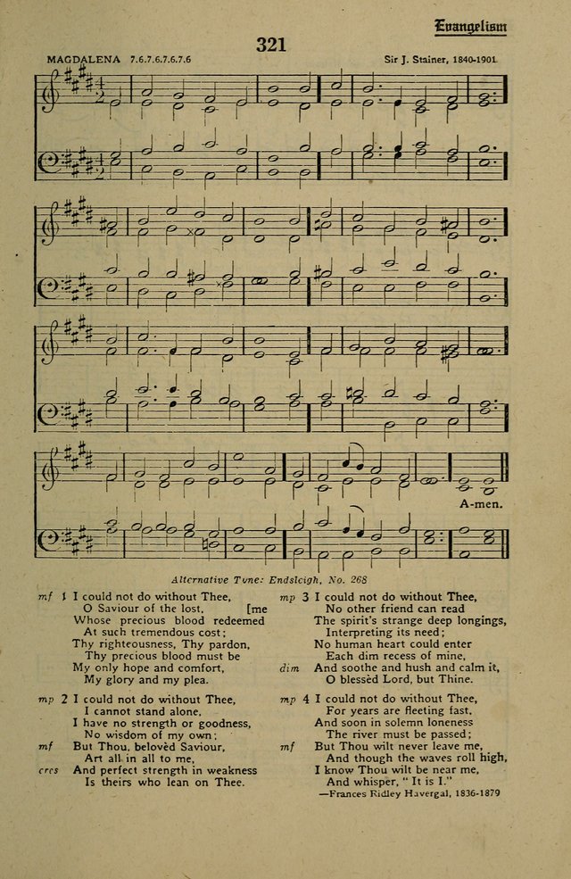 Methodist Hymn and Tune Book: official hymn book of the Methodist Church page 351