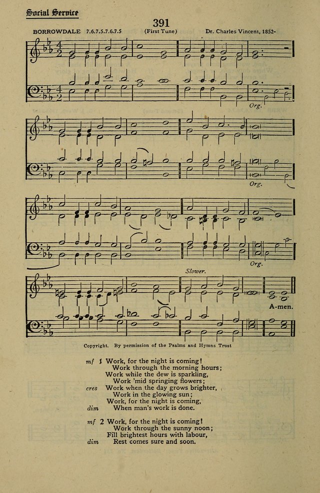 Methodist Hymn and Tune Book: official hymn book of the Methodist Church page 434