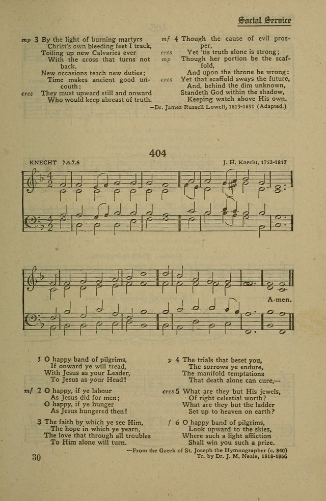 Methodist Hymn and Tune Book: official hymn book of the Methodist Church page 449