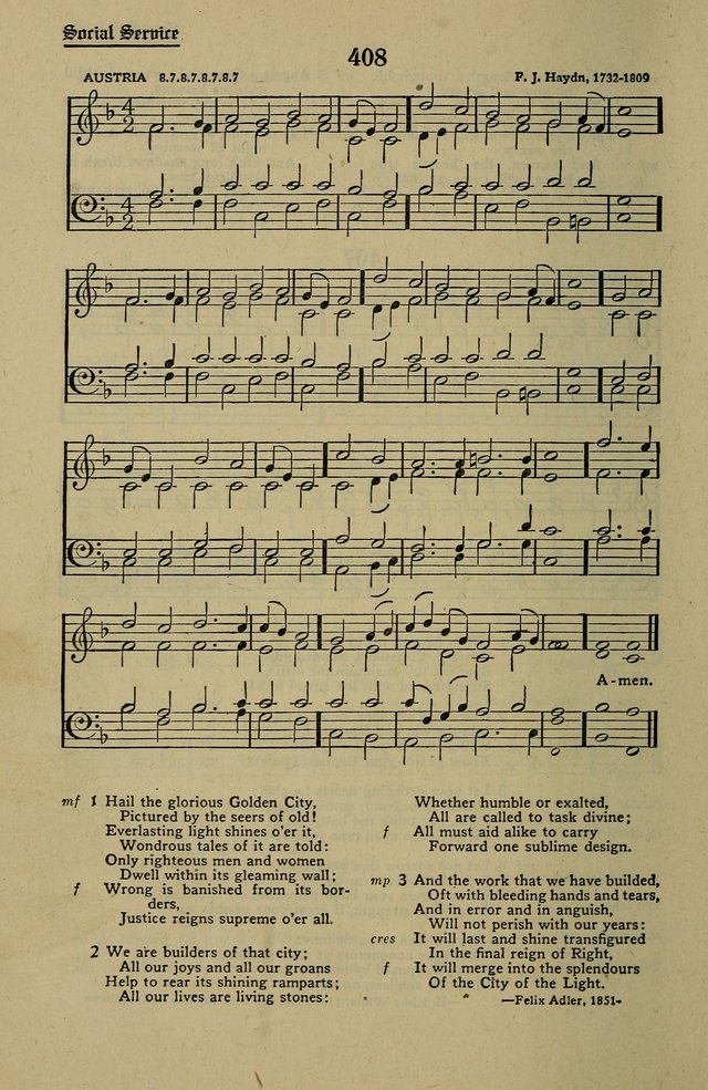 Methodist Hymn and Tune Book: official hymn book of the Methodist Church page 454