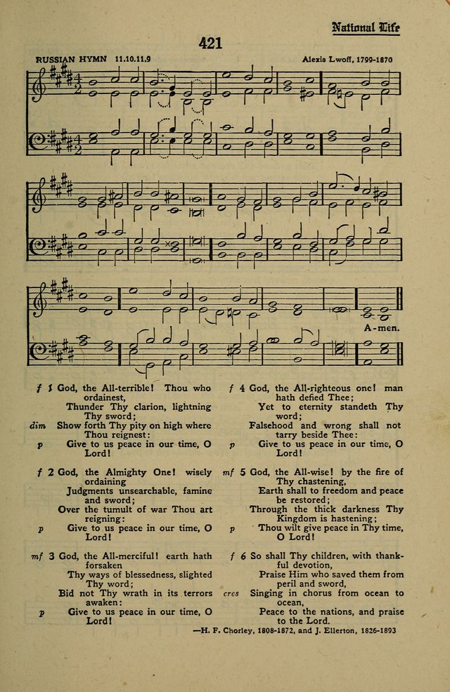 Methodist Hymn and Tune Book: official hymn book of the Methodist Church page 467