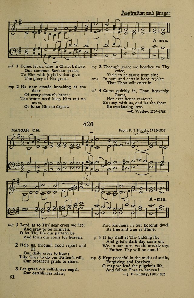 Methodist Hymn and Tune Book: official hymn book of the Methodist Church page 473