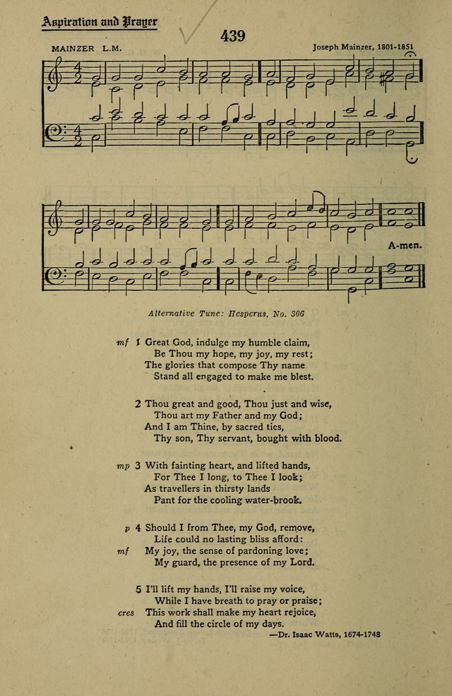 Methodist Hymn and Tune Book: official hymn book of the Methodist Church page 484