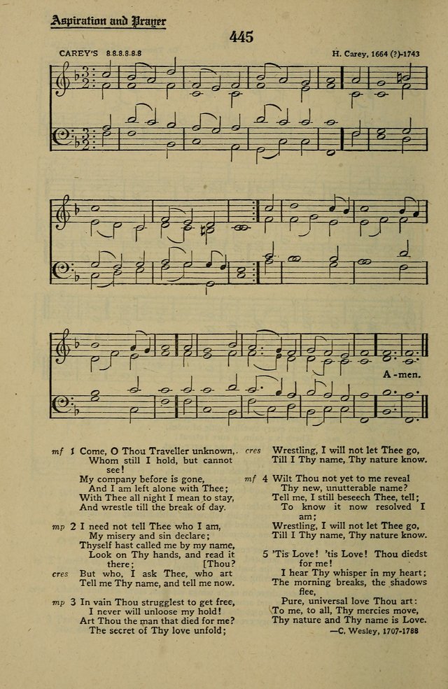 Methodist Hymn and Tune Book: official hymn book of the Methodist Church page 490