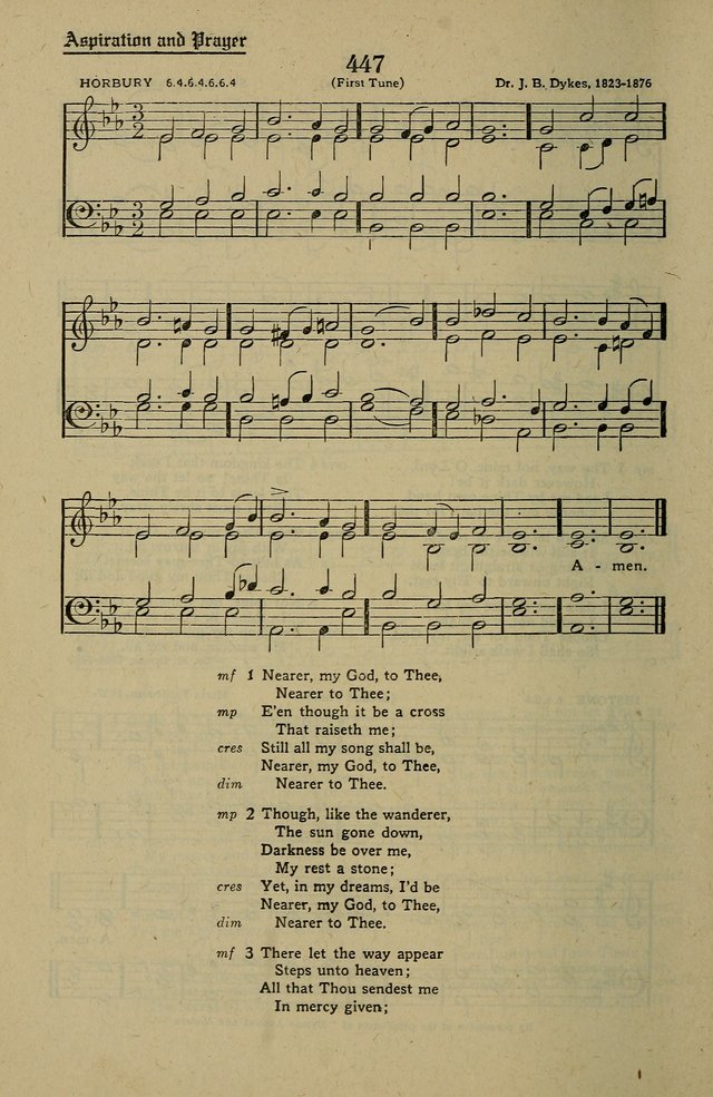 Methodist Hymn and Tune Book: official hymn book of the Methodist Church page 492