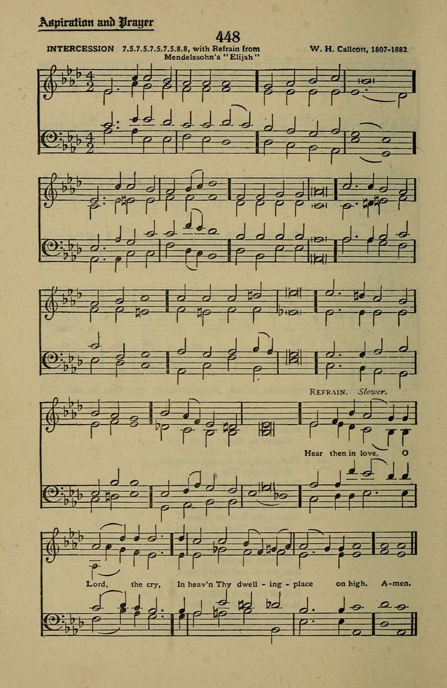 Methodist Hymn and Tune Book: official hymn book of the Methodist Church page 494