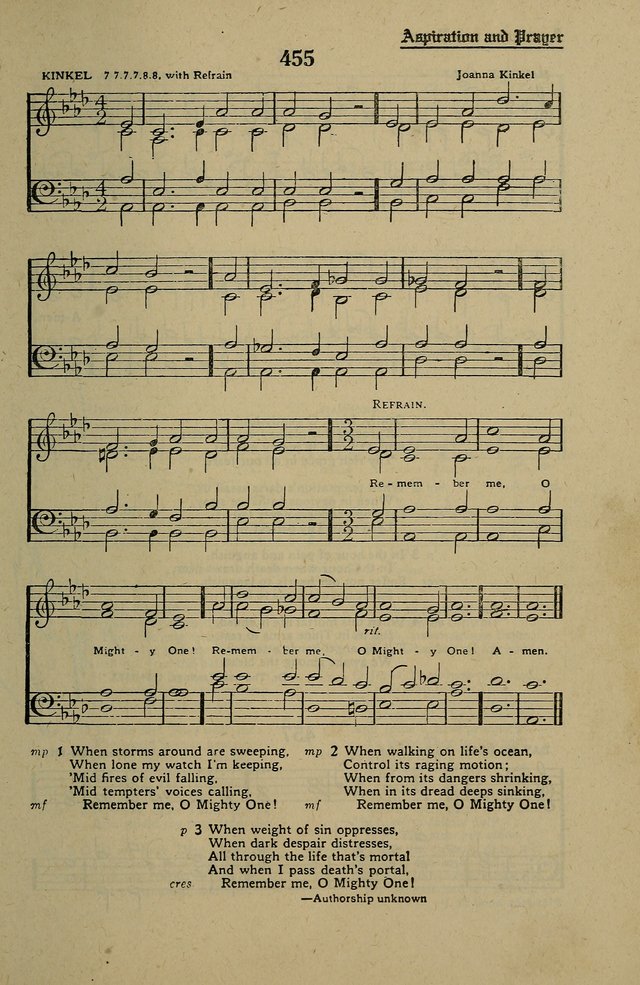 Methodist Hymn and Tune Book: official hymn book of the Methodist Church page 501