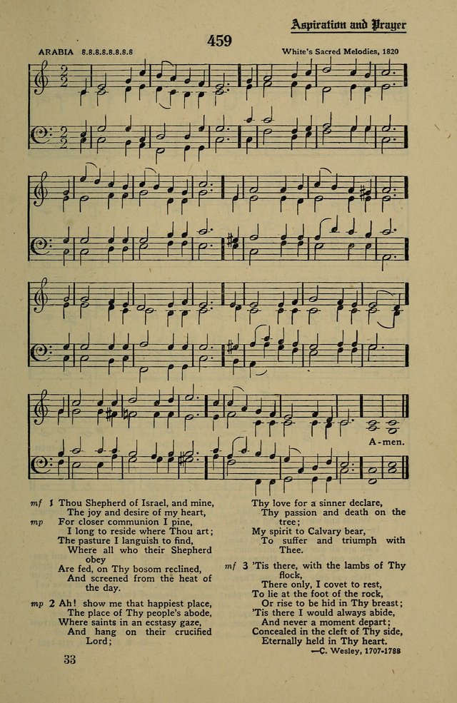 Methodist Hymn and Tune Book: official hymn book of the Methodist Church page 505