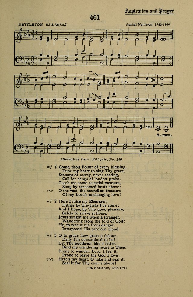 Methodist Hymn and Tune Book: official hymn book of the Methodist Church page 507