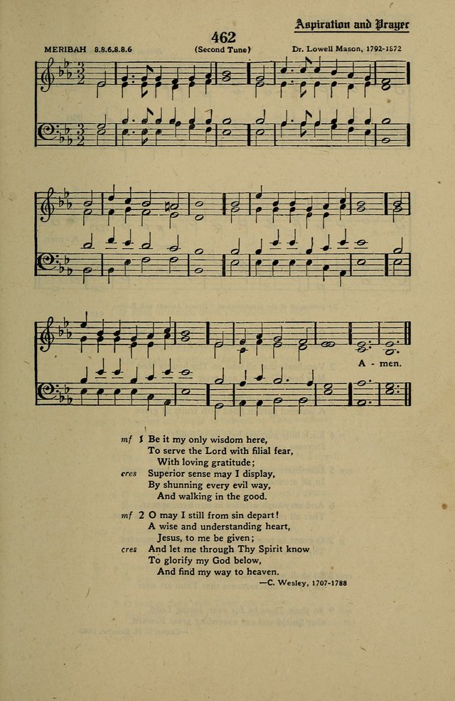 Methodist Hymn and Tune Book: official hymn book of the Methodist Church page 509