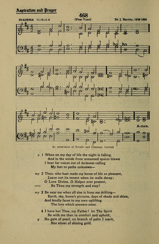 Methodist Hymn and Tune Book: official hymn book of the Methodist Church page 516