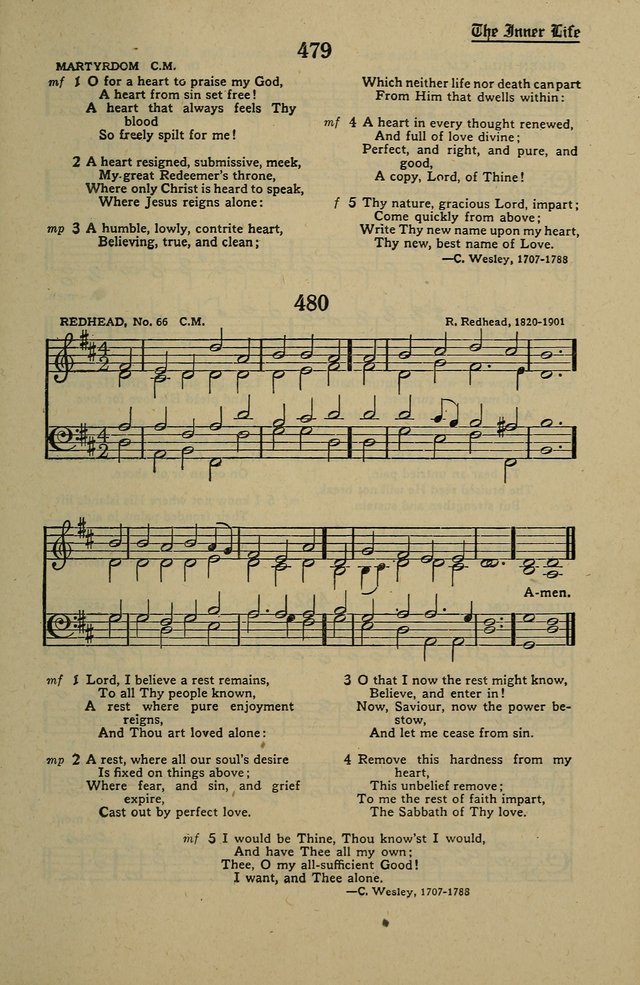 Methodist Hymn and Tune Book: official hymn book of the Methodist Church page 527
