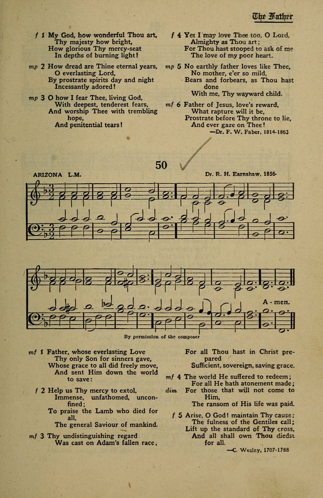 Methodist Hymn and Tune Book: official hymn book of the Methodist Church page 53