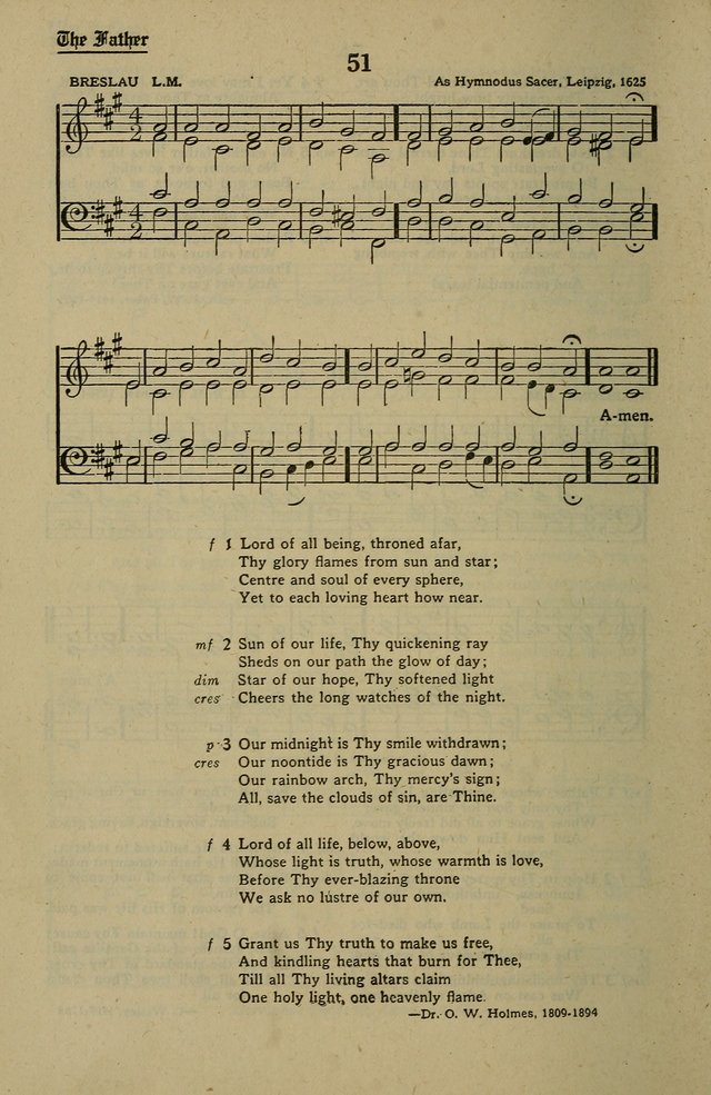 Methodist Hymn and Tune Book: official hymn book of the Methodist Church page 54