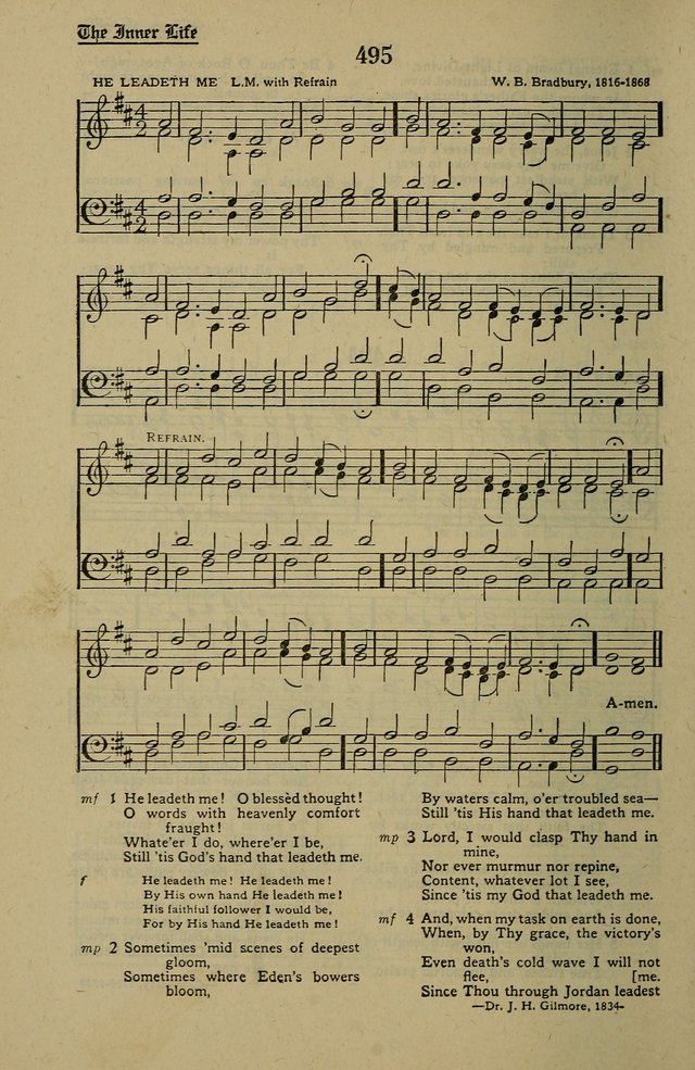 Methodist Hymn and Tune Book: official hymn book of the Methodist Church page 540