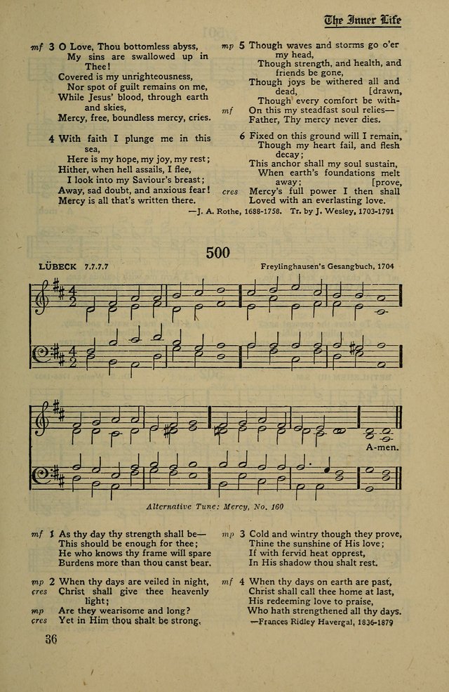 Methodist Hymn and Tune Book: official hymn book of the Methodist Church page 545