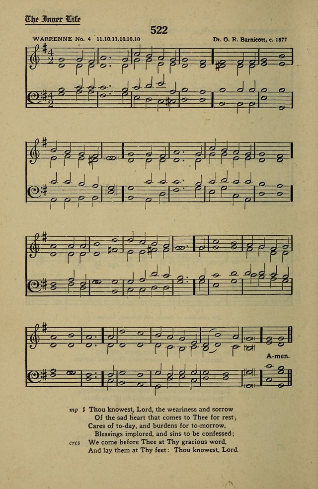 Methodist Hymn and Tune Book: official hymn book of the Methodist Church page 570