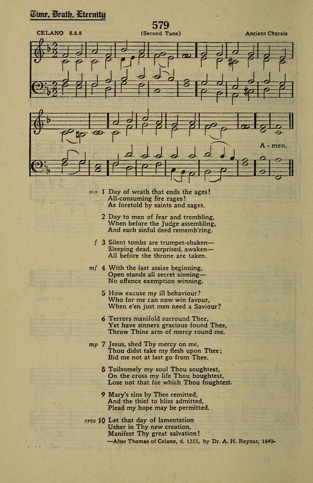 Methodist Hymn and Tune Book: official hymn book of the Methodist Church page 634