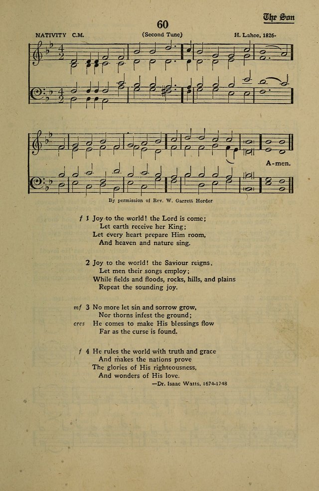 Methodist Hymn and Tune Book: official hymn book of the Methodist Church page 67