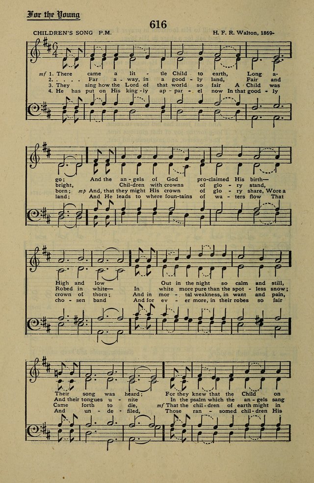 Methodist Hymn and Tune Book: official hymn book of the Methodist Church page 684