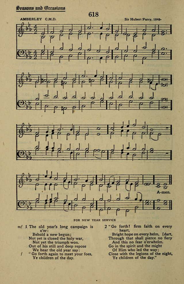 Methodist Hymn and Tune Book: official hymn book of the Methodist Church page 688