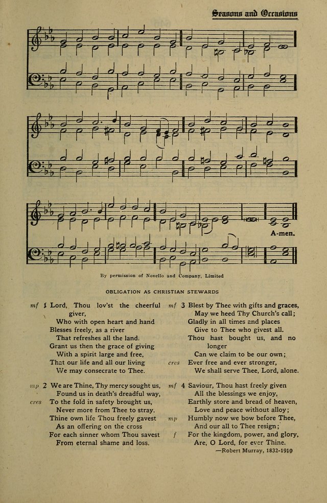 Methodist Hymn and Tune Book: official hymn book of the Methodist Church page 717