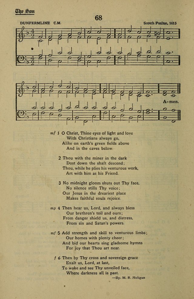 Methodist Hymn and Tune Book: official hymn book of the Methodist Church page 74