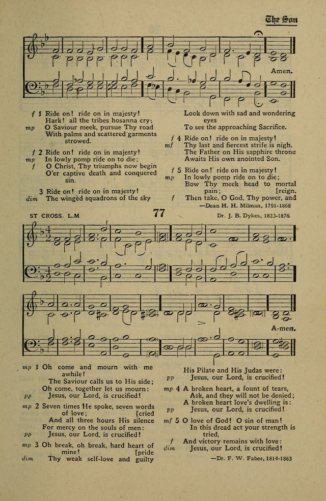 Methodist Hymn and Tune Book: official hymn book of the Methodist Church page 81