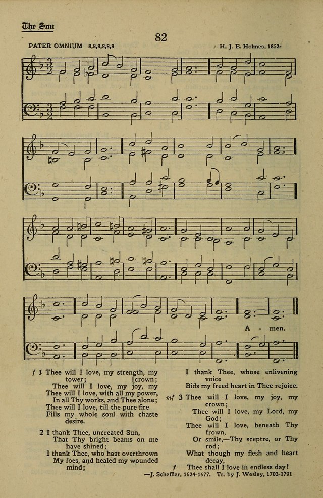 Methodist Hymn and Tune Book: official hymn book of the Methodist Church page 86