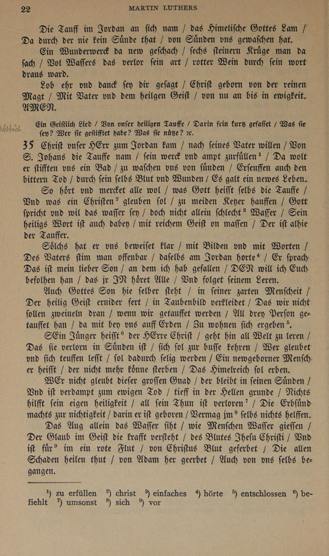 Martin Luthers geistliche Lieder page 22